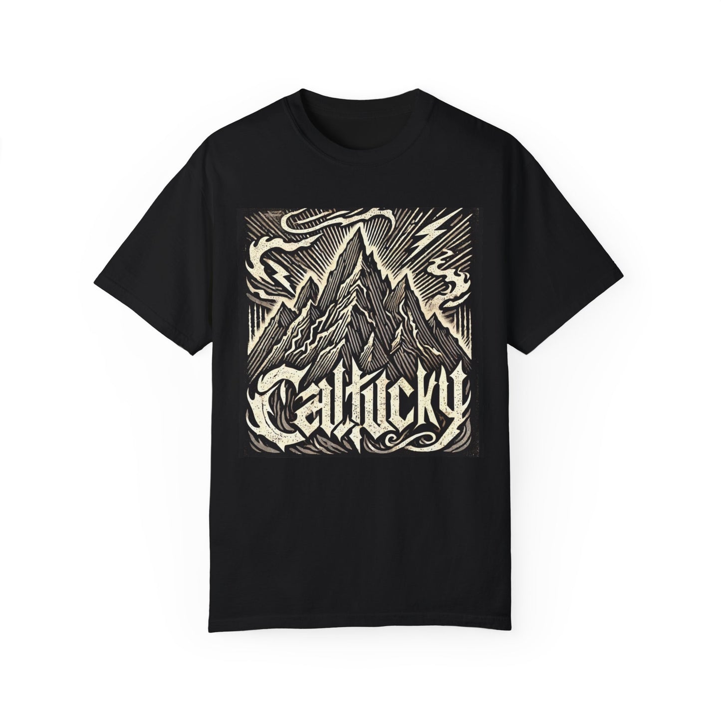 Metal Mount Garment-Dyed T-shirt