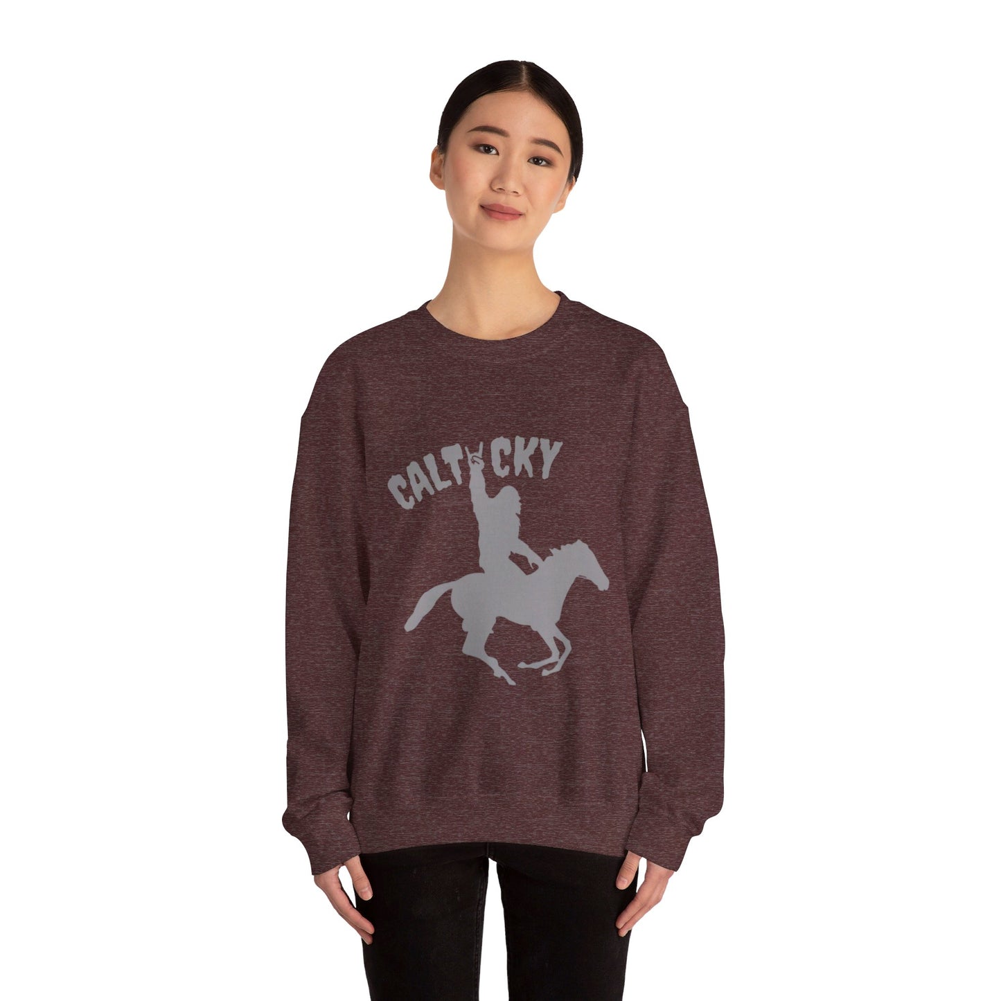 Sasquatch Rider Crewneck Sweatshirt