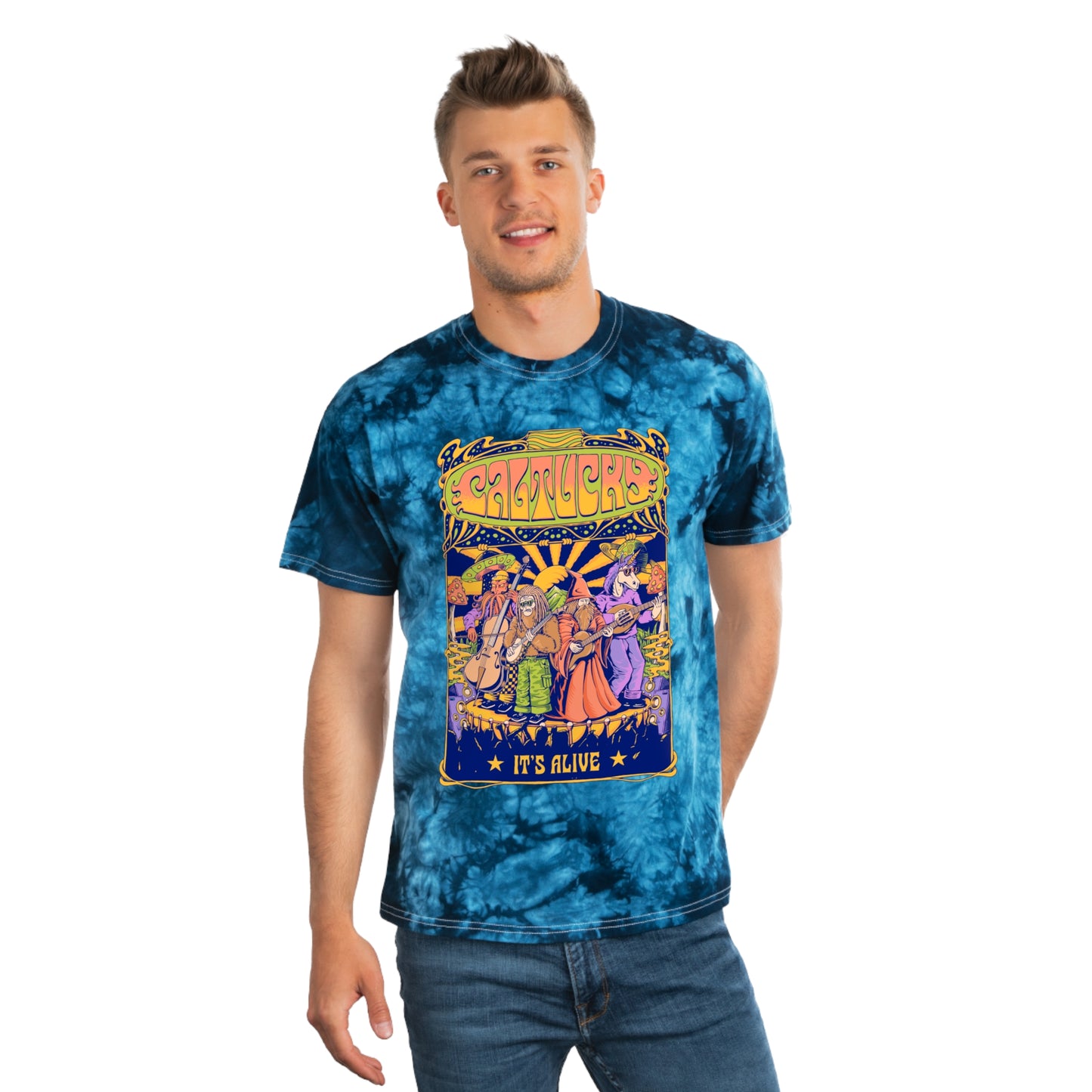 It's Alive, Tie-Dye Crystal, Navy