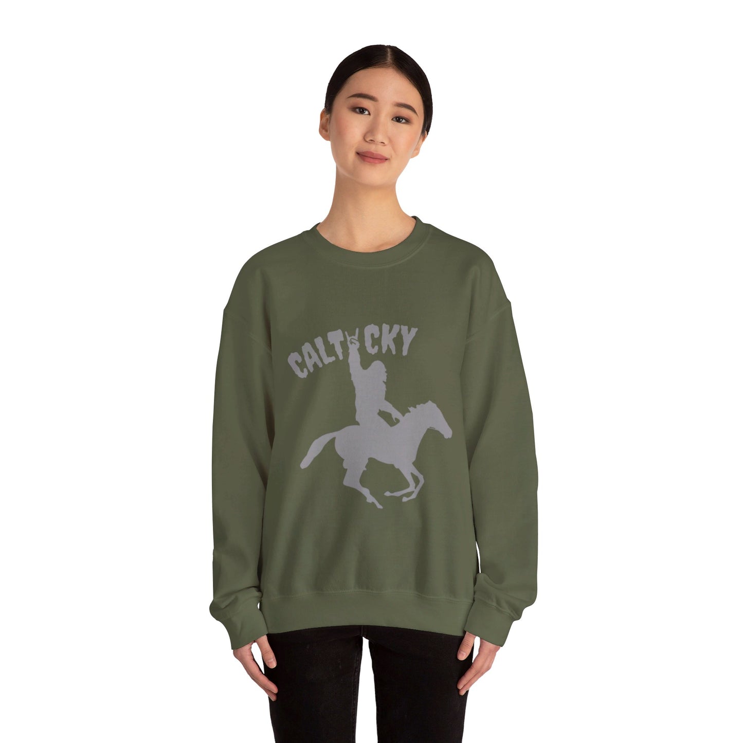 Sasquatch Rider Crewneck Sweatshirt