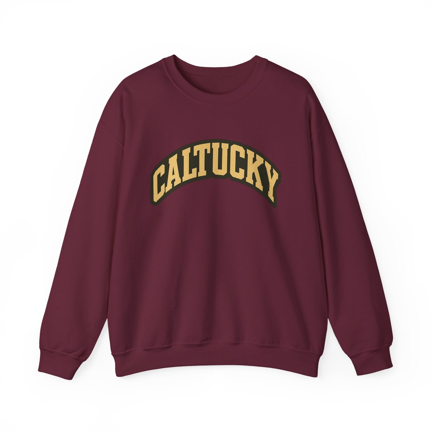 Caltucky Crewneck Sweatshirt, Unisex Cozy Pullover, Casual Wear, Gift for Friends and Family, Vintage Style Sweatshirt