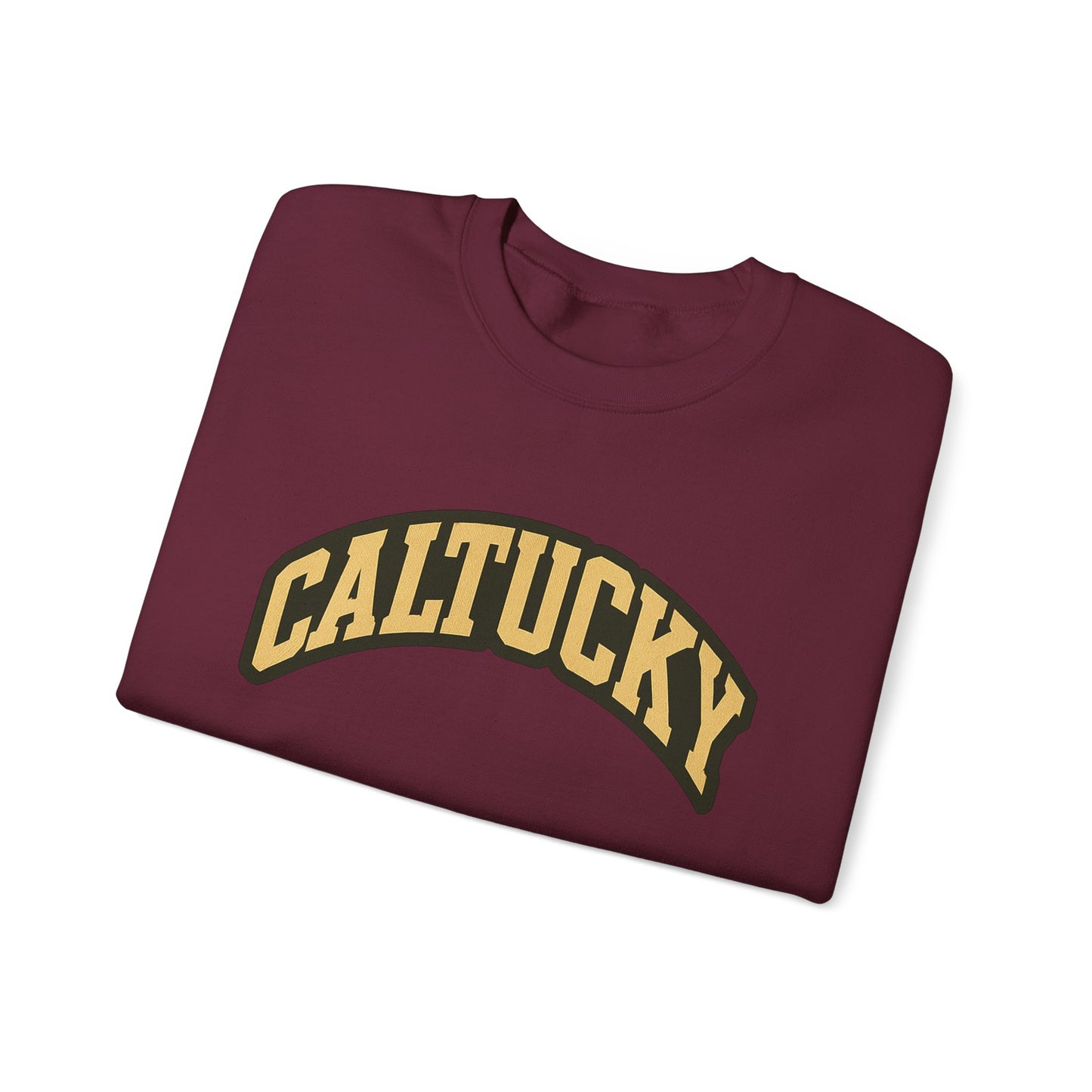Caltucky Crewneck Sweatshirt, Unisex Cozy Pullover, Casual Wear, Gift for Friends and Family, Vintage Style Sweatshirt