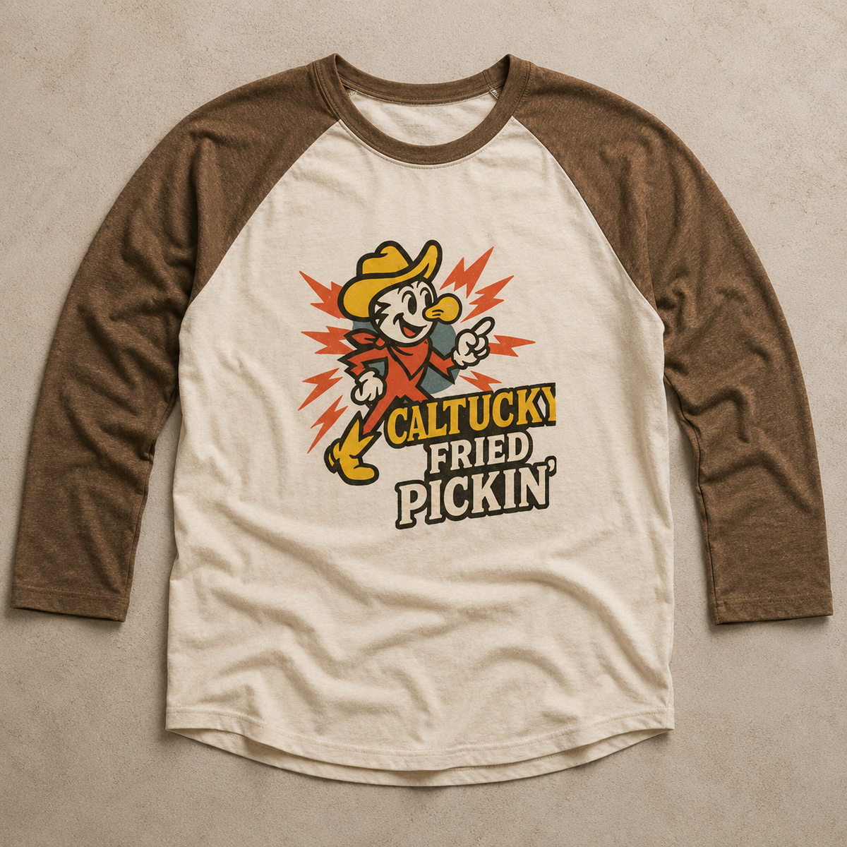 Caltucky Fried Pickin' Raglan
