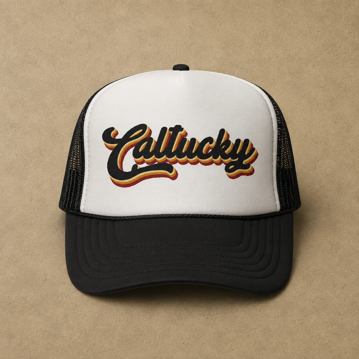 Classic Script Trucker Hat