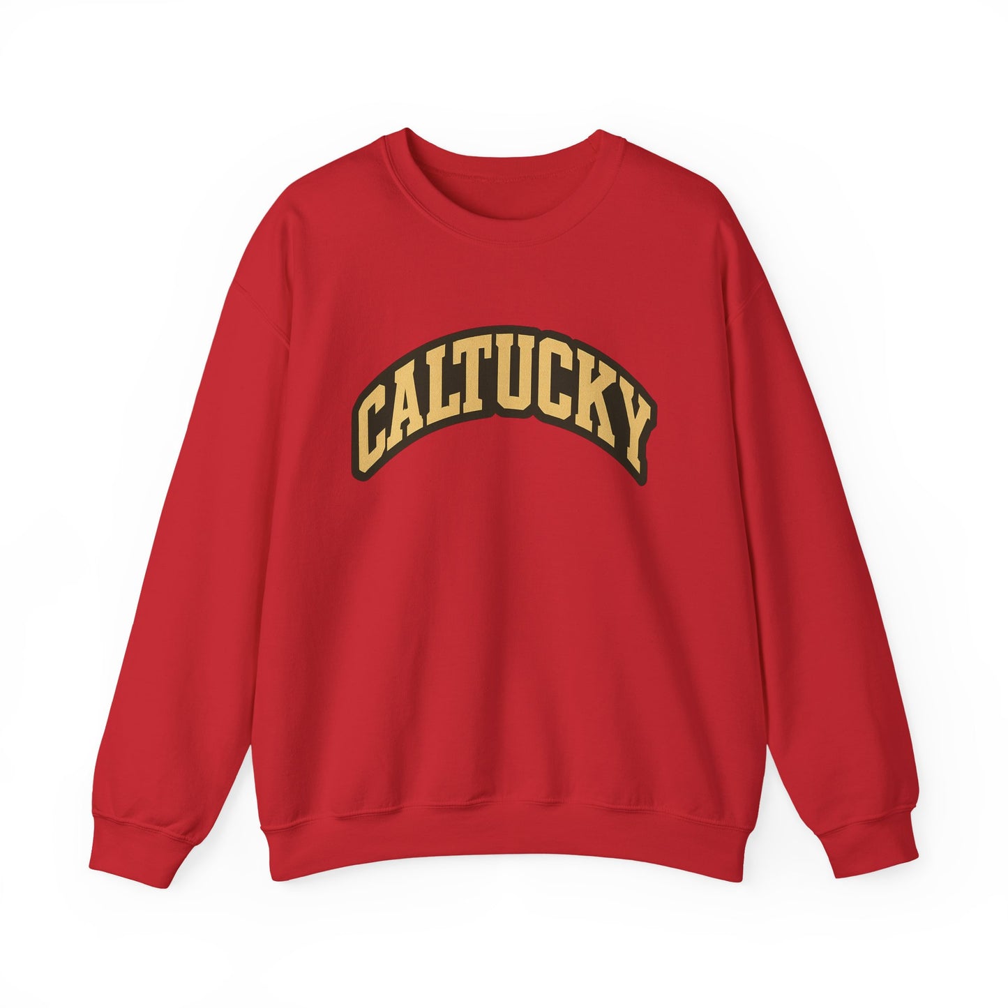 Caltucky Crewneck Sweatshirt, Unisex Cozy Pullover, Casual Wear, Gift for Friends and Family, Vintage Style Sweatshirt