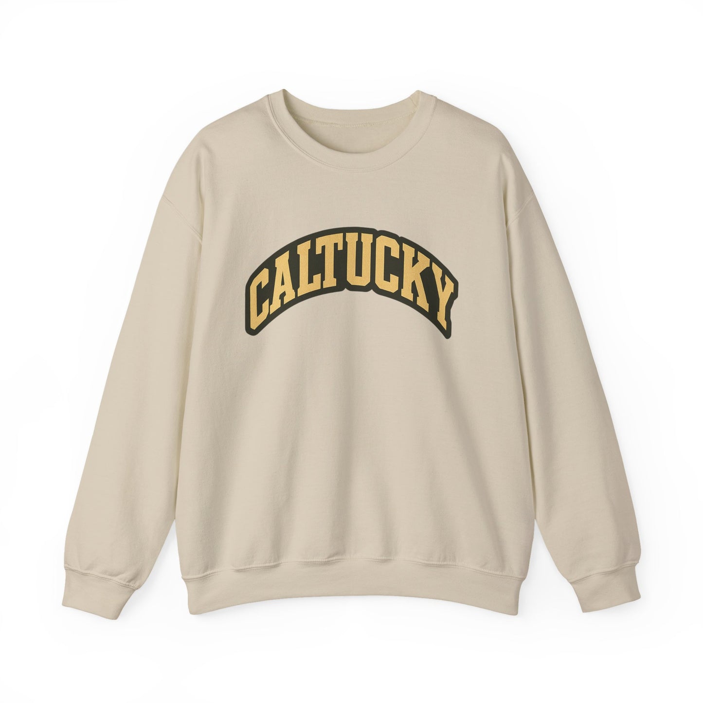 Caltucky Crewneck Sweatshirt, Unisex Cozy Pullover, Casual Wear, Gift for Friends and Family, Vintage Style Sweatshirt