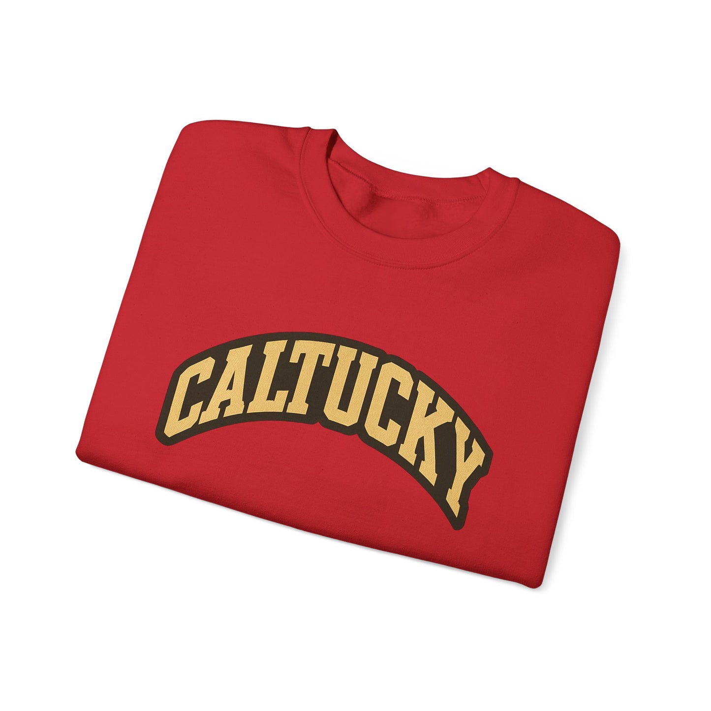 Caltucky Crewneck Sweatshirt, Unisex Cozy Pullover, Casual Wear, Gift for Friends and Family, Vintage Style Sweatshirt